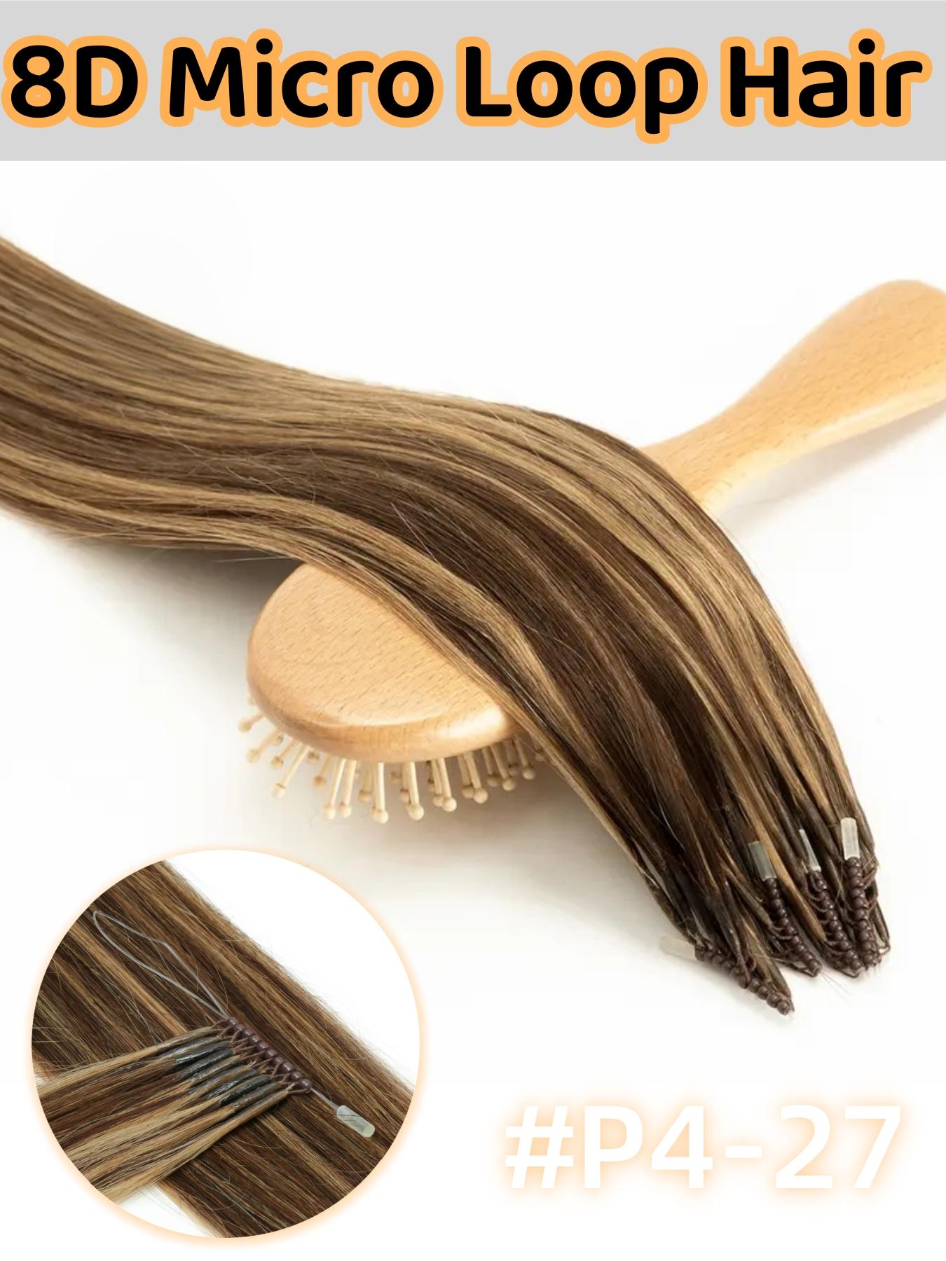 8D Nano Beads Hair Extensions Invisible Lightweight Seamless No Glue No Damage Comfortable All Day Long Lasting Natural Blending Perfect for Instant Longer Undetectable Beads Extensions That Look Totally Real for Daily Party and Any Occasion