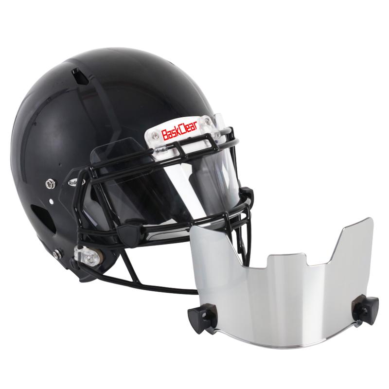 RainbowFootball Visor  - Football Helmet Visor Fits Adult & Youth Football Helmets- Football Visors for Helmet - Anti-Fog, Scratch Resistant Clear Visor Football Face Shield