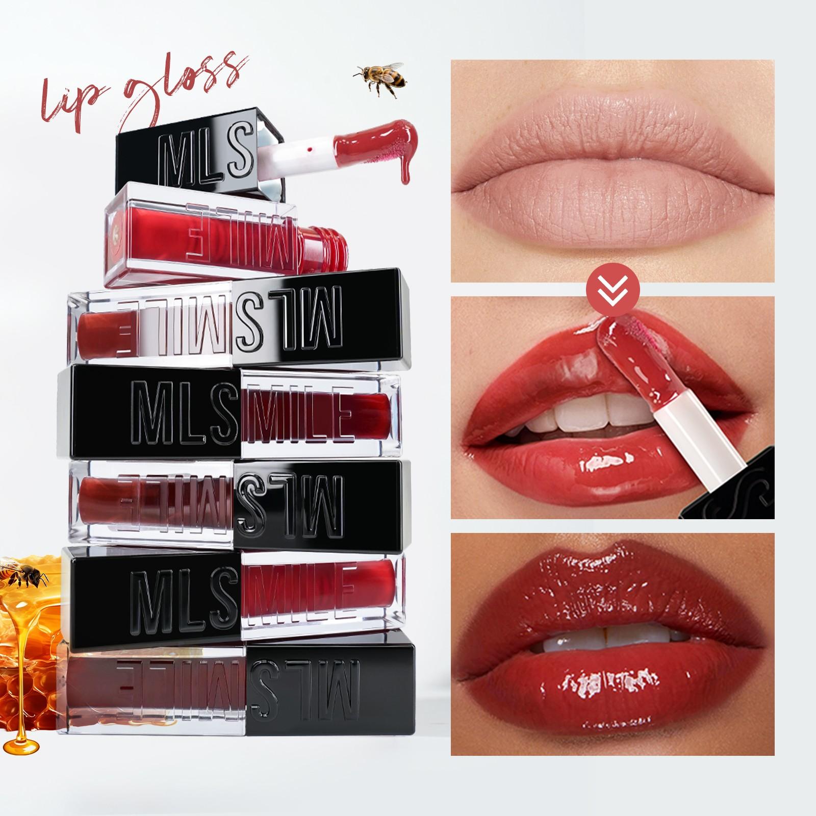 Honey Lip Gloss, 3 Color Options, Moisturizing & Nourishing, Multi-Functional Beauty Item, Perfect Valentine's Day Gift