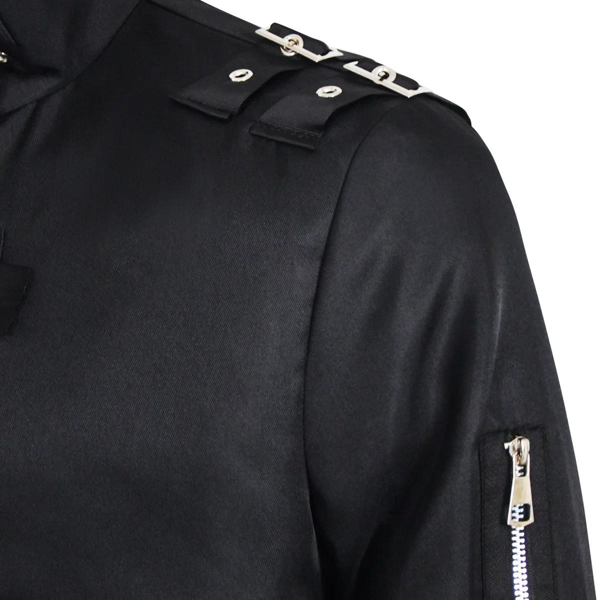 Rare MJ Michael Jackson Black Slim BAD Jacket Costume Clothing for Man Adore Stars Impersonator
