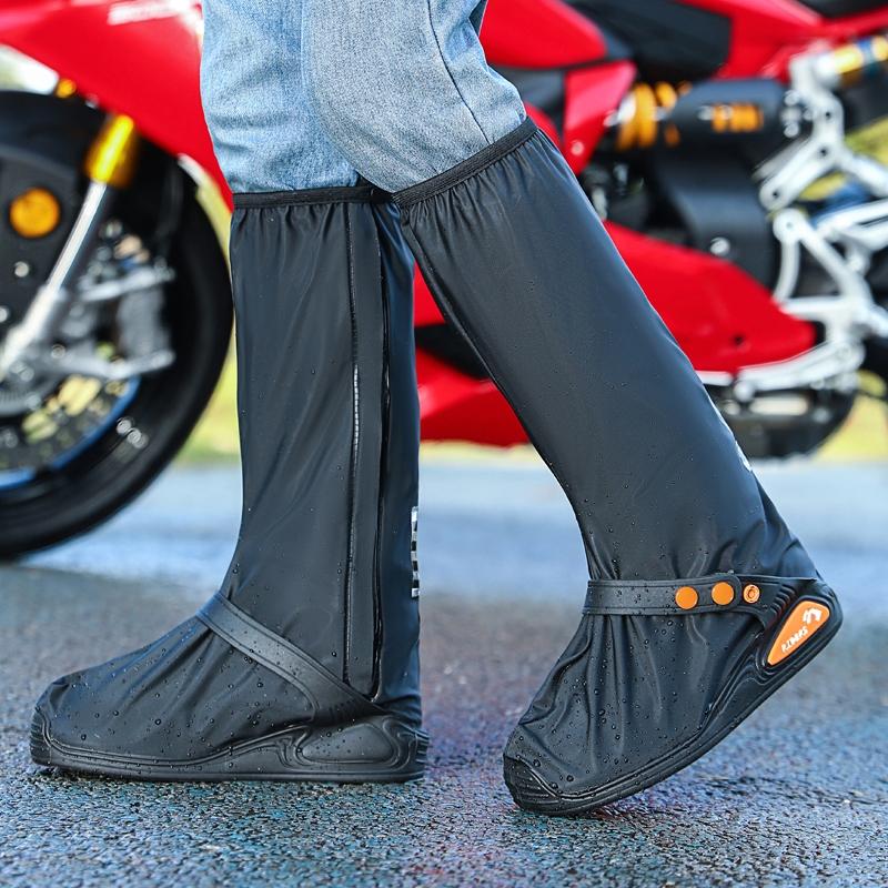 Thick Durable Outdoor High-Top Waterproof Rainproof Shoe Covers/rain Boots, Motorcycle Riding, Outdoor Leisure Fishing, Rainy Day, Rainy Season, Rainy/snowy Hiking, Rain Shoes