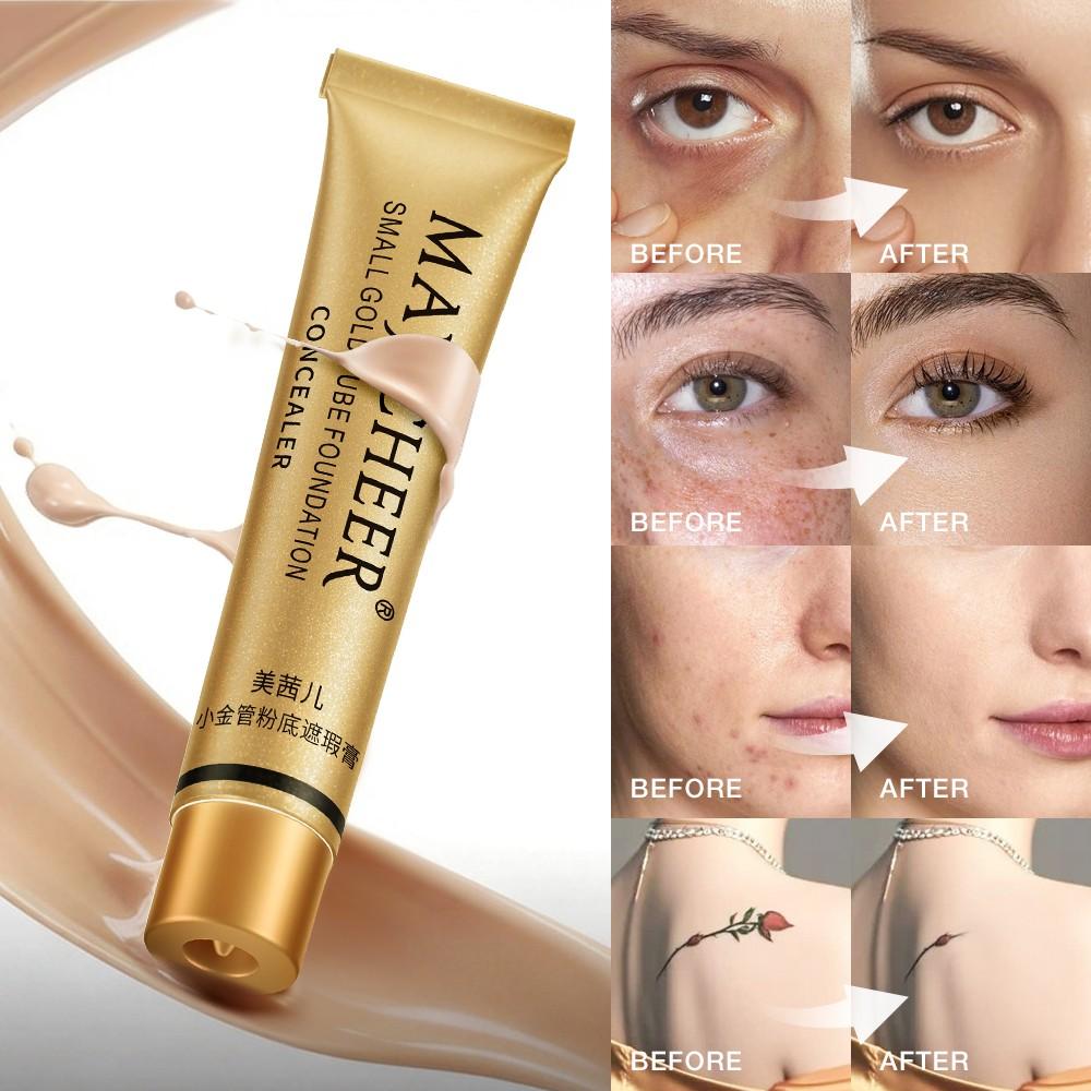 Concealer Cream, Concealer Palette, Liquid Concealer Brush, Concealer Stick, Covers Blemishes, Dark Circles, Waterproof, for All Skin Types