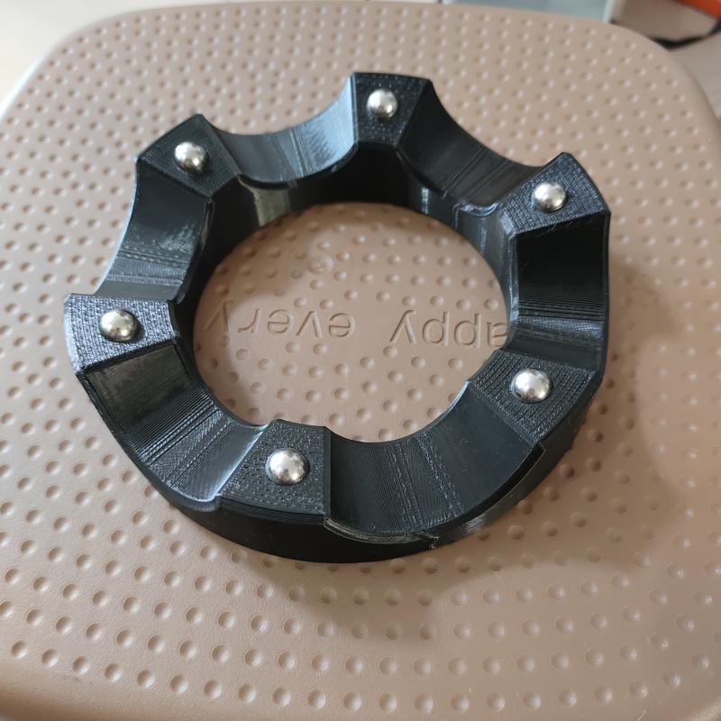 1 bowling rotating bracket, 360 smooth rotating cup holder, with easy-to-use multi-angle grip, suitable for general accessories of bowling, achieving the best performance, cleaning and polishing effect.