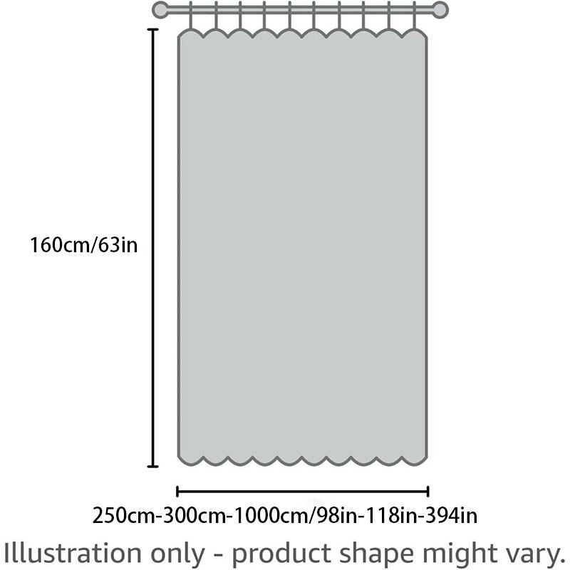 2pc Sheer Background Curtain, Perfect for Parties, Weddings, Baby Shower, Bridal Party, Birthday Party, Photography Backdrop Decor