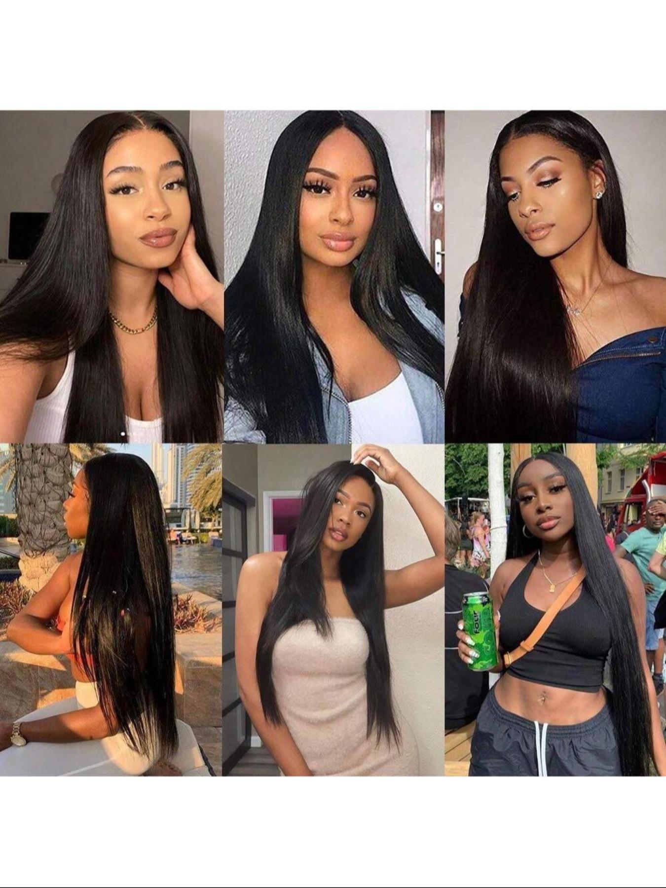 Clip in Hair Extensions Real Human Hair, 18 Inch 100g/3.6oz 