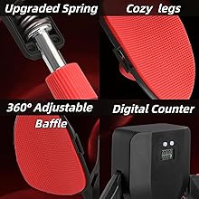 Thigh Trainer Master for Women & Men, Kegel Master & Pelvic Floor Trainer, Inner Thigh Exerciser, 22-77lbs Resistance, Glute & Hip Toner, Home Workout Equipment with Bands, Fitness for Home & Travel