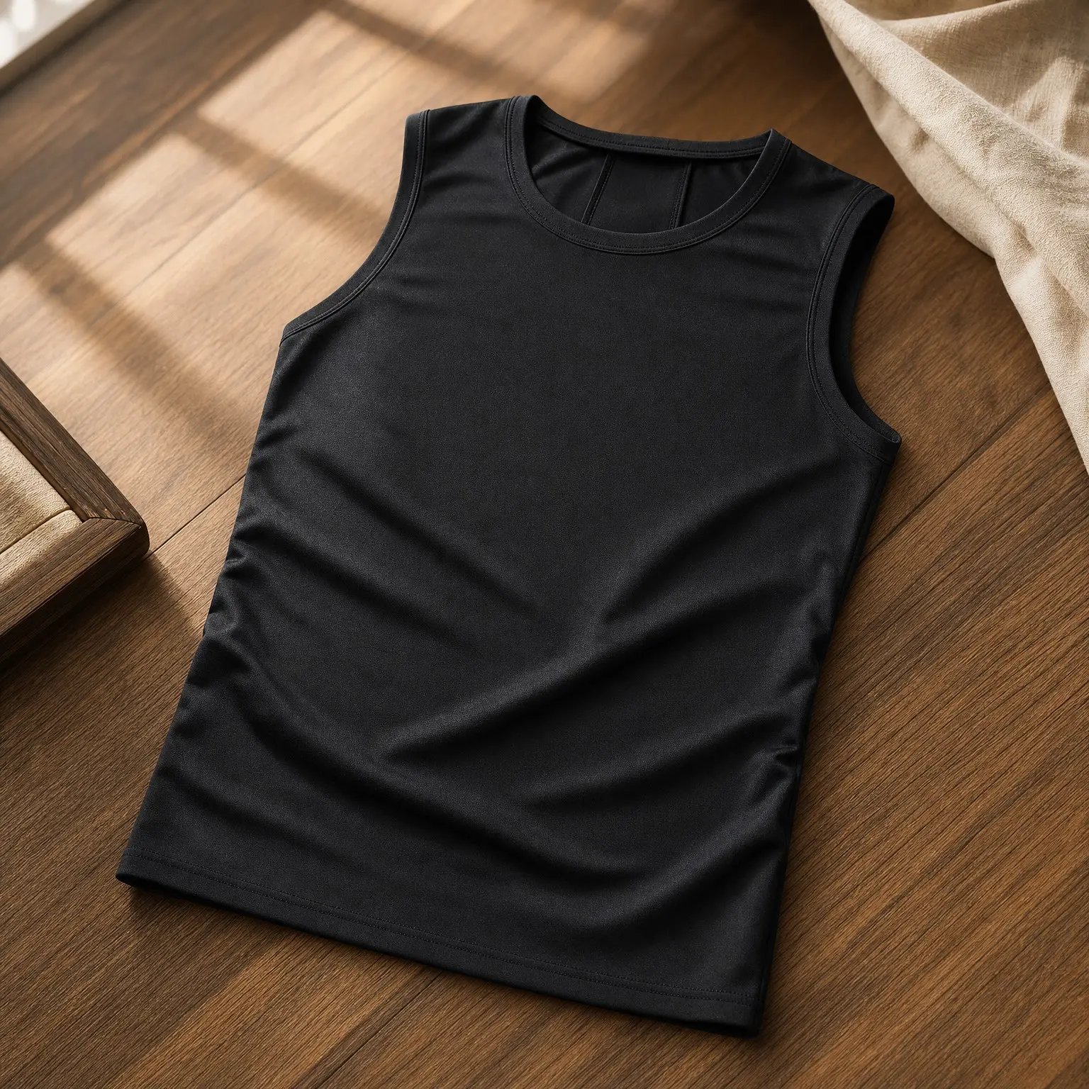 Men's Sleeveless Compression Shirt Quick Dry Athletic Muscle Tank Top Base Layer for BasketballGift
