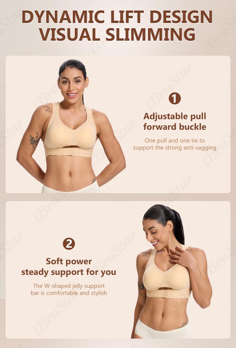 【Postural correction】Gym Clothes,Soft Breathable Non-removable Moulded Cups Bra for Women,Yoga Gym Activewear,Yoga Wear Fitness,Sportswear, Workout Bras for Daily Wear, Fitness Training Clothes Beige Wireless Full Coverage Bra clothes