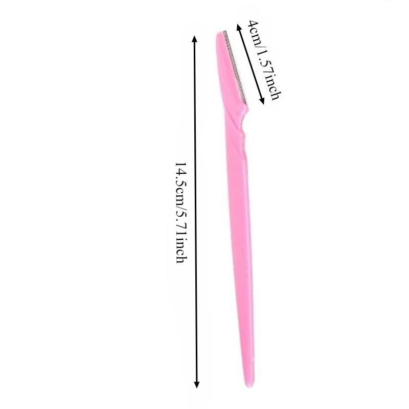 12-Piece Eyebrow Trimmer Set, Safe Packaging with Blade Protection Caps, Portable Facial Hair Removal Tool for Women, Beauty Essentials