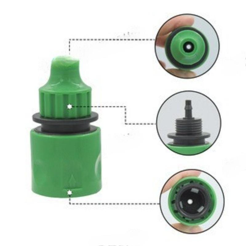 Faucet universal adapter, dual-switch quick water distributor, household gardening greenhouse irrigation hose quick-connect accessory