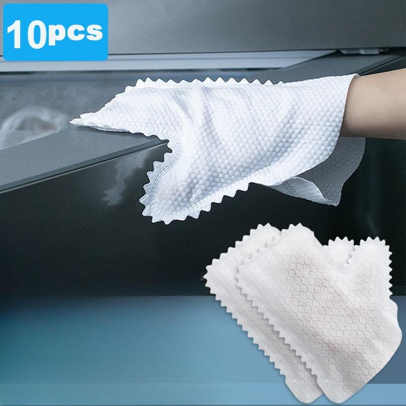 Microfiber Dusting Gloves, Household Cleaning Gloves, Multi-Purpose Wet & Dry Use, Easy Cleaning Mitts, Suitable for Kitchen, Living Room, Bedroom, Car, Furniture, Windows