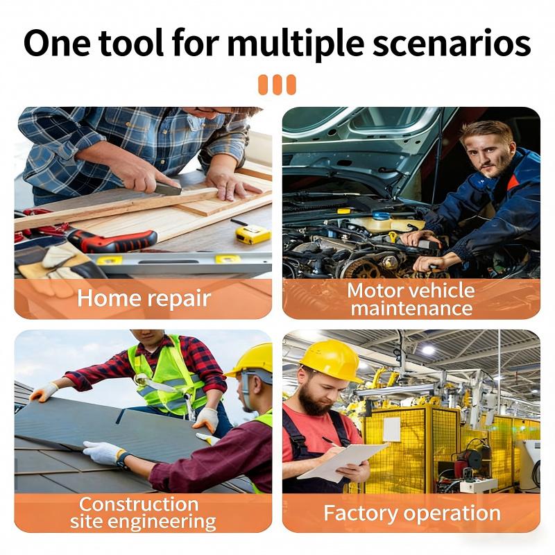 Multi-Functional Universal Socket Wrench Tool, Adjustable Universal Socket for 3/8 Inch Interface, Professional Repair Tool