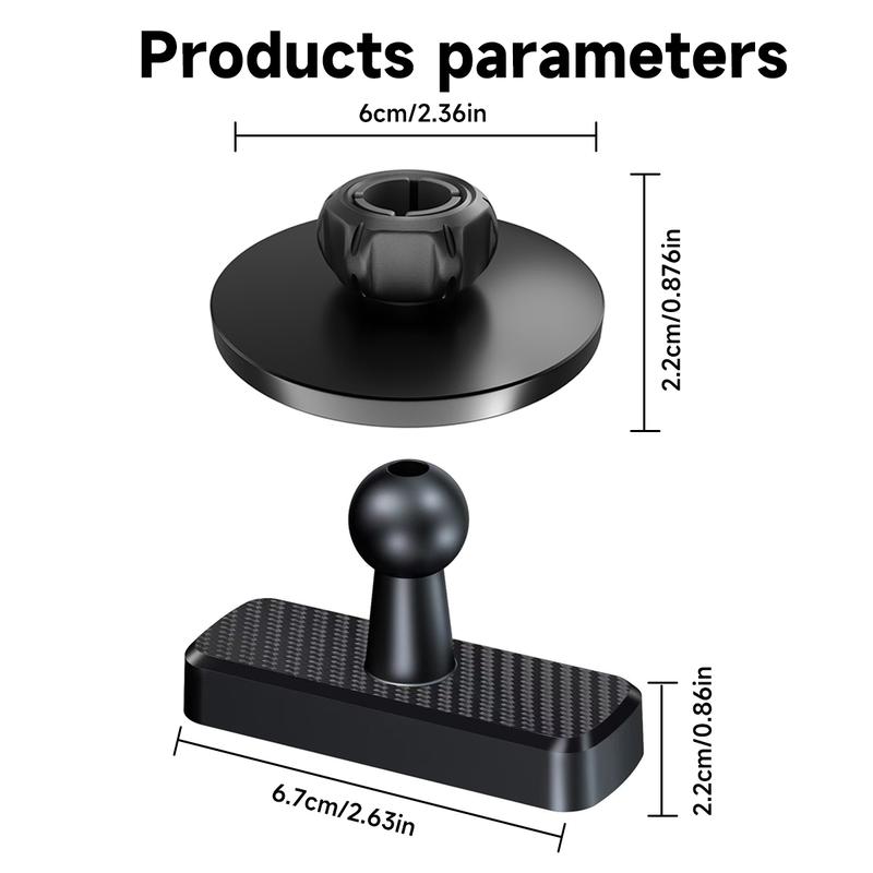 Dual Magnetic Phone Holder for Gym, 360 Adjustable Gym Phone Holder Magnet Compatible with MagSafe & iPhone 12-17 Series, Portable Phone Mount for Gym/Golf Cart/Car, Gym Accessories for Men Women