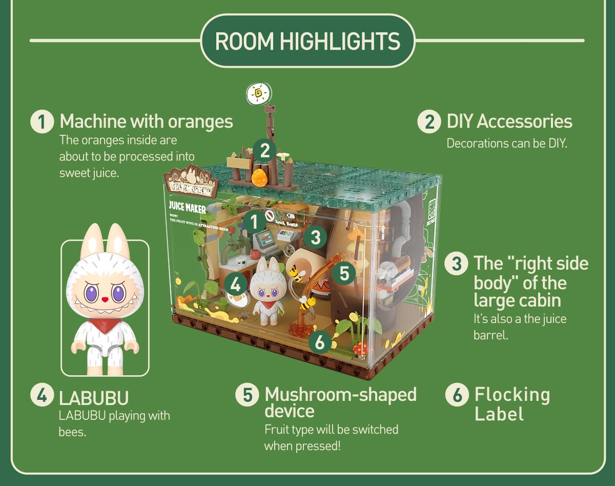 POP MART THE MONSTERS Forest Secret Base Series Blocks Part 1