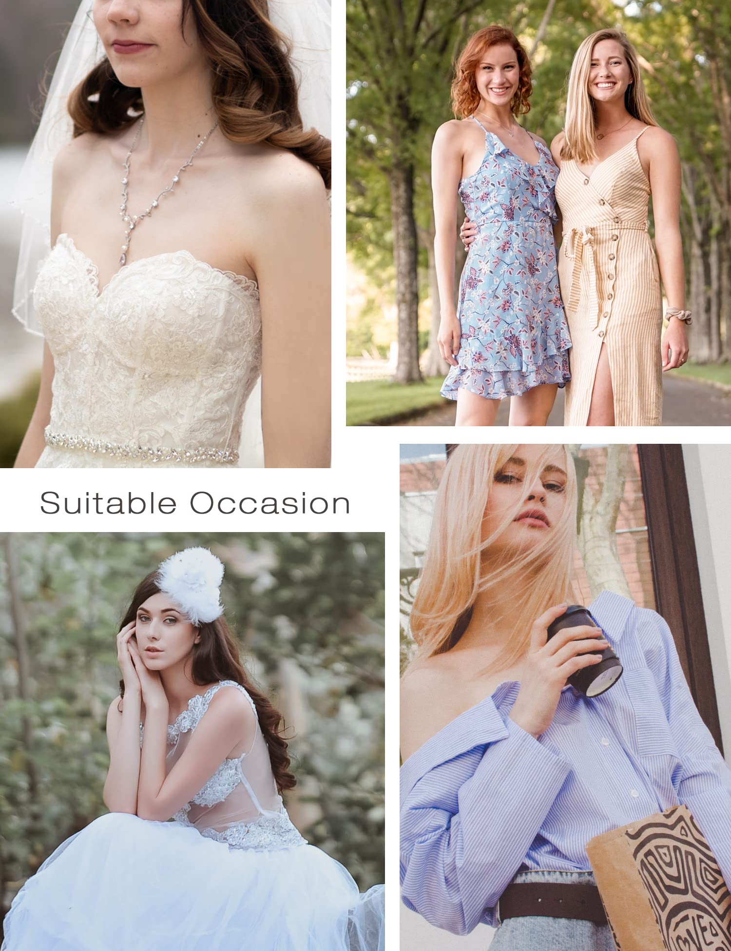 Wingslove Silicone Adhesive Sticky Push Bra Strapless Bras With Clear Package Bag For Women's Backless Outfit Wedding Dresses Womenswear SpringStatements