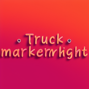 Truck marker light