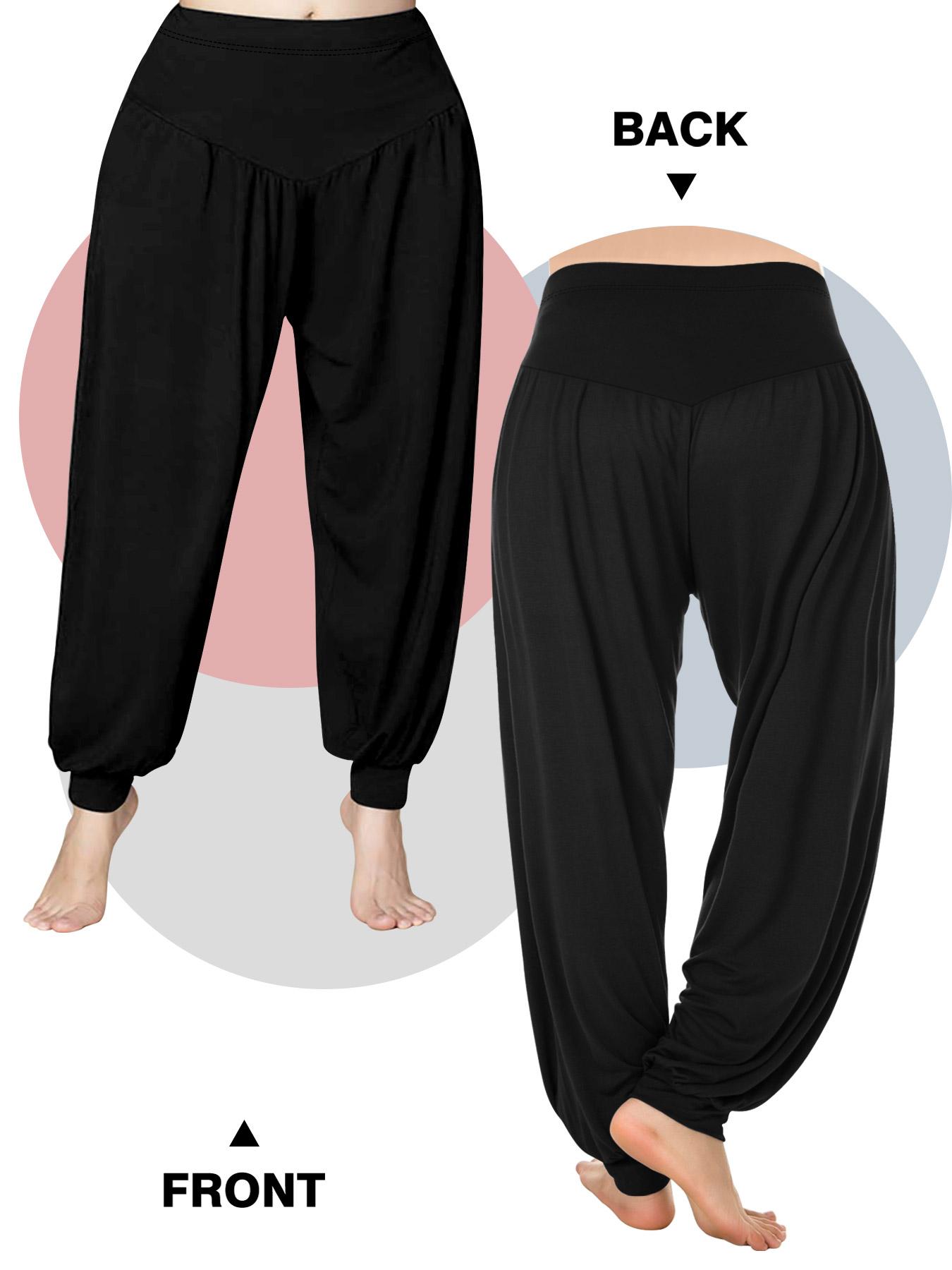 Plus Size Women's Harem Pants, High Waist for All Seasons, Casual Comfortable Loose Fit Fabric, Stylish and Versatile, Boho Fashion Trousers