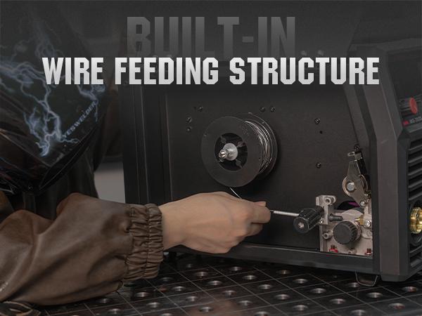 YESWELDER MIG-205DS-PRO Aluminum MIG Welder 205Amp | Synergic Control, 110/220V Dual Volts & Large LED Display | Gas/Flux Core/Spool Gun/Lift TIG/Stick Multiprocess Welding Machine