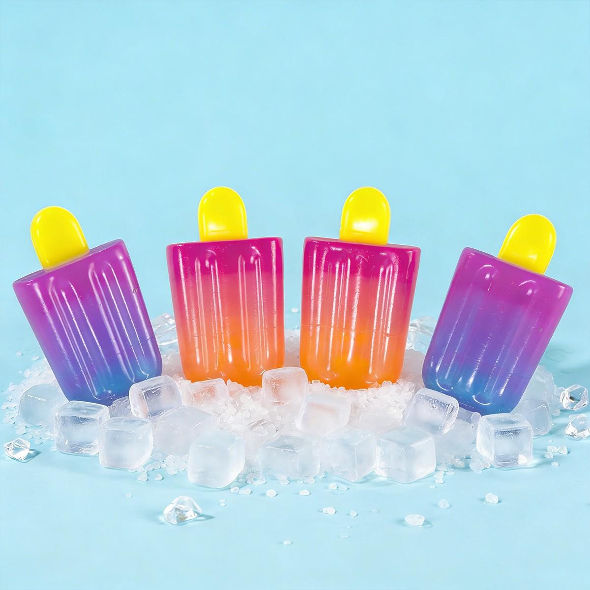 Soft Gel Ice Cream Stress Relief Toy, Squeeze Toy, Summer Ice Cream Shape, Relaxing Toy, Novelty Gift, Birthday Party Favors