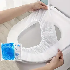 10/20PCS Disposable toilet seat cover, Portable toilet seat cover For Business Travel, Essential Travel Accessories For Airplanes And Camping, Bathroom Accessories, Toiletries, Teen Gifts, Toilet Seat Protector