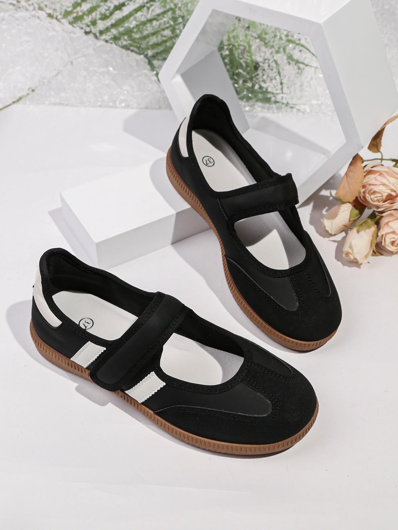 Women's Lightweight Outdoor Fashion Comfortable Training Running Shoes, Trendy Running Shoes, Fashion Running Sneakers, Casual PU Leather Patchwork Design, All Seasons Rubber Sole