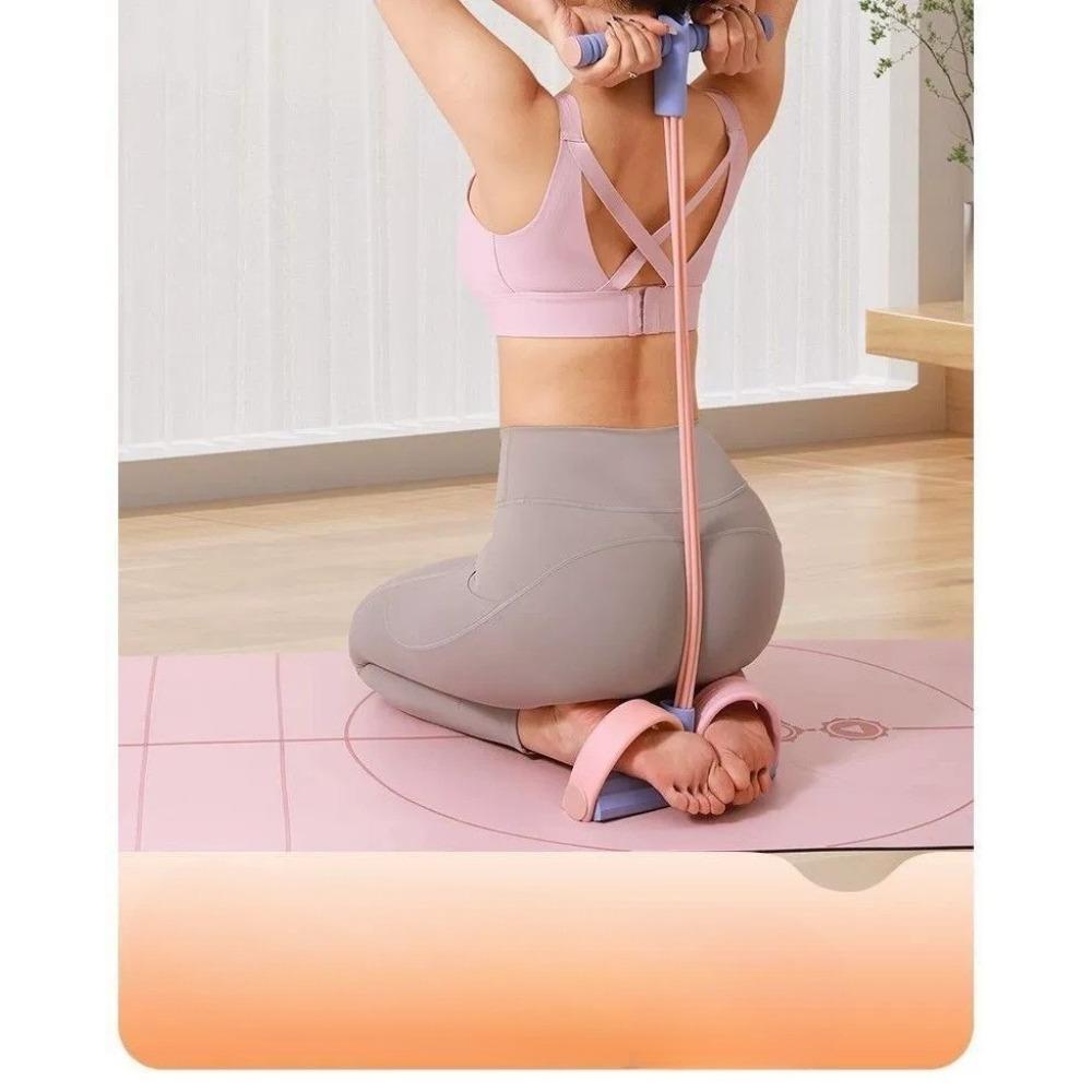 Rally device Sit-ups Assisted tension rope Household women's yoga fitness waist and abdomen trainer