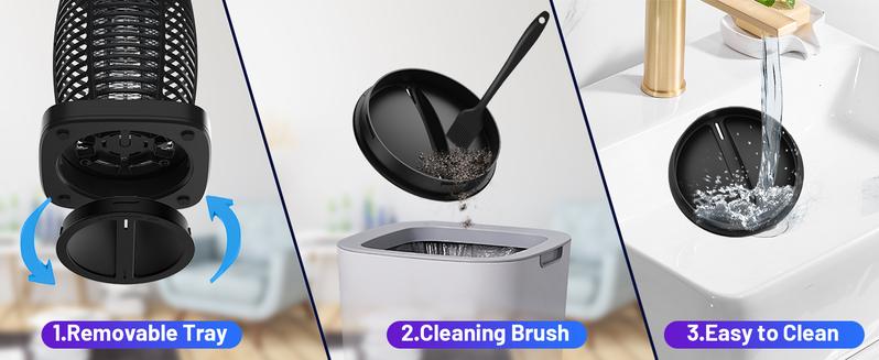 Solar Bug Zapper, 3-in-1 Mosquito Zapper with Camping Lantern, Cordless Bug Zapper for Outdoor and Indoor, Battery Powered Fly Zapper, Waterproof Mosquito Killer for Patio, Home, Backyard, Camping#fathersdaygifts