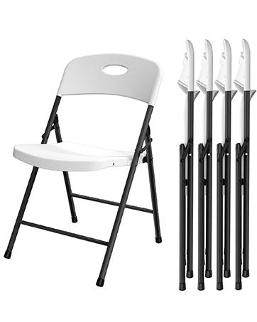 4FT/6FT/8FT Plastic Folding Table, Portable Picnic Table Outdoor with Built in Handle & Steel Legs, for Party, Dining, Wedding, Events, Picnic Indoor, Outdoor, Camping, Utility, Folding 4FT/6FT/8FT Plastic Folding Table, Portable Picnic Table Outdoor with Built in Handle & Steel Legs, for Party, Dining, Wedding, Events, Picnic Indoor, Outdoor, Camping, Utility, Folding