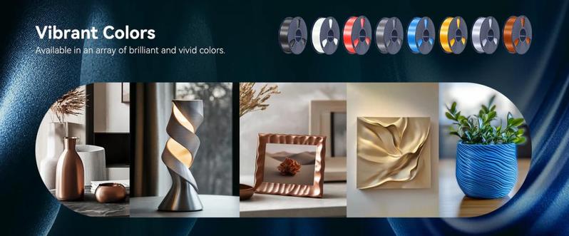 SUNLU Aesthetic Filament | PLA, PETG Series | Silk, Transparent, Rainbow/Multi-Color/Marble/Wood/Glow in the dark | Everything you desire is available SUNLU Aesthetic Filament | PLA, PETG Series | Silk, Transparent, Rainbow/Multi-Color/Marble/Wood/Glow in the dark | Everything you desire is available