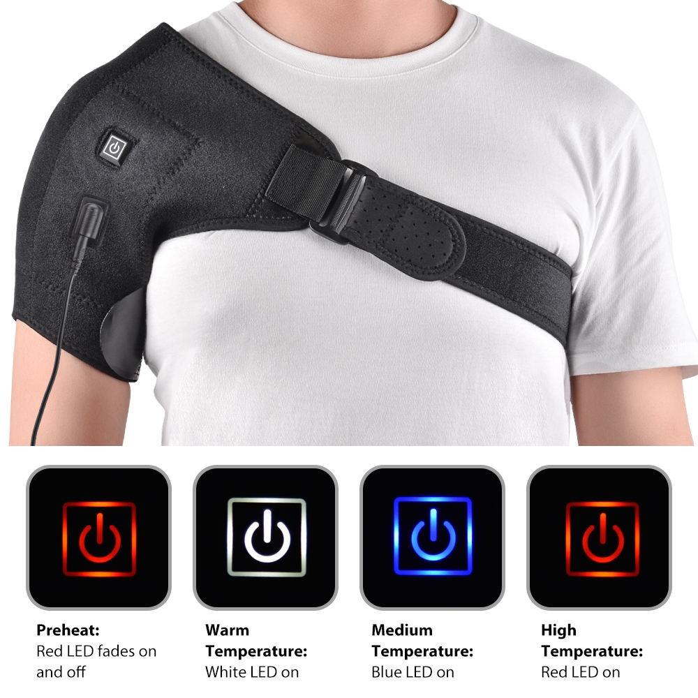 Multifunctional Heating & Cooling Shoulder Strap Support, Adjustable Belt for Arm Relaxation, Ideal Gift for Mother's Day, Father's Day, Valentine's Day, Adjustable Shoulder Brace