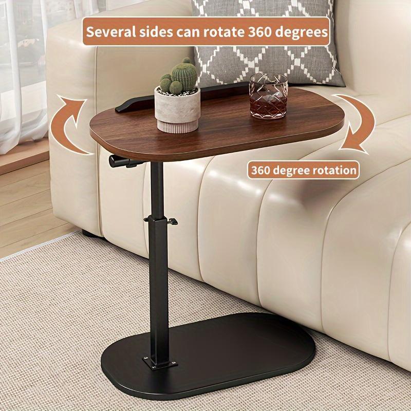 Portable Standing Desk for Home, Height Adjustable & Flipable, Sit Stand Dual Use, Bedside Tea Storage, Practical Furniture, Holiday Gift