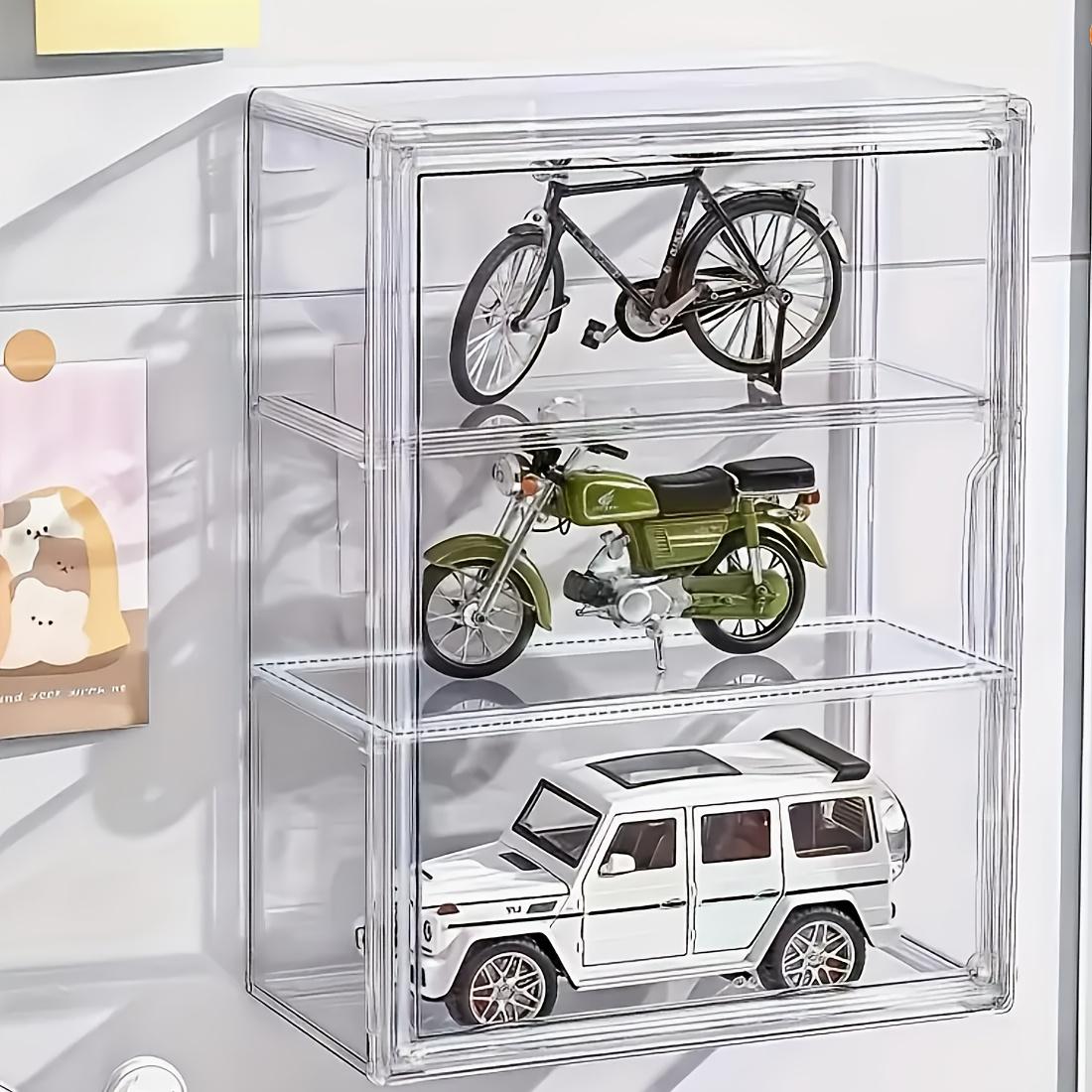 Large wall-mounted display cabinets, space-saving cubic display boxes, suitable for collectibles, miniature models, display boxes, display shelves, Acrylic shelf, modern design storage and organization cabinets