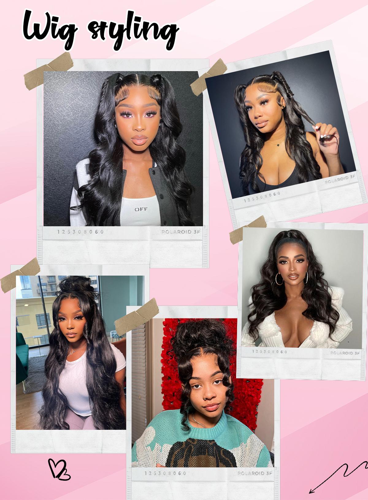 [26 Inch Only $127] STERLY 200% Density 13x6 Full Lace Frontal Body Wave Wig 7x6 Glueless Wigs Ready to Wear Beginner Friendly Wig Pre Plucked Pre Cut Smooth HD Transparent Lace Front Wig