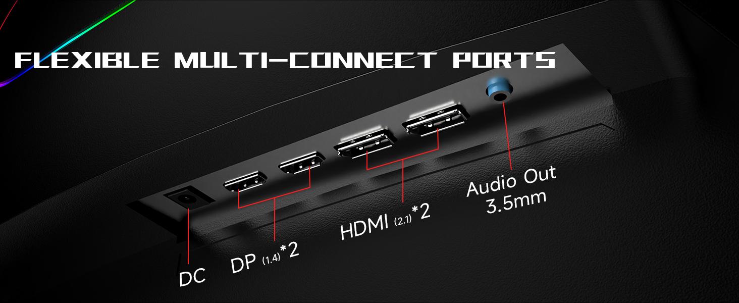 34-Inch Ultrawide Curved Gaming Monitor, 3440x1440 WQHD, Up to 165Hz, 1ms, 1500R Curvature, 100% sRGB, FreeSync Premium, HDMI 2.0 & DisplayPort 1.4, Wall Mountable - Black