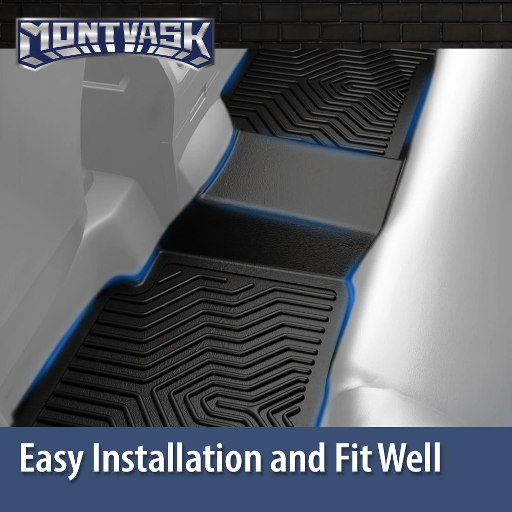 CROSSDESIGN TPE Floor Mats Liners All Weather Waterproof Durable Floor Mats Fit For 2014-2023 Toyota 4Runner Lexus GX460 Car Accessories Floor mats