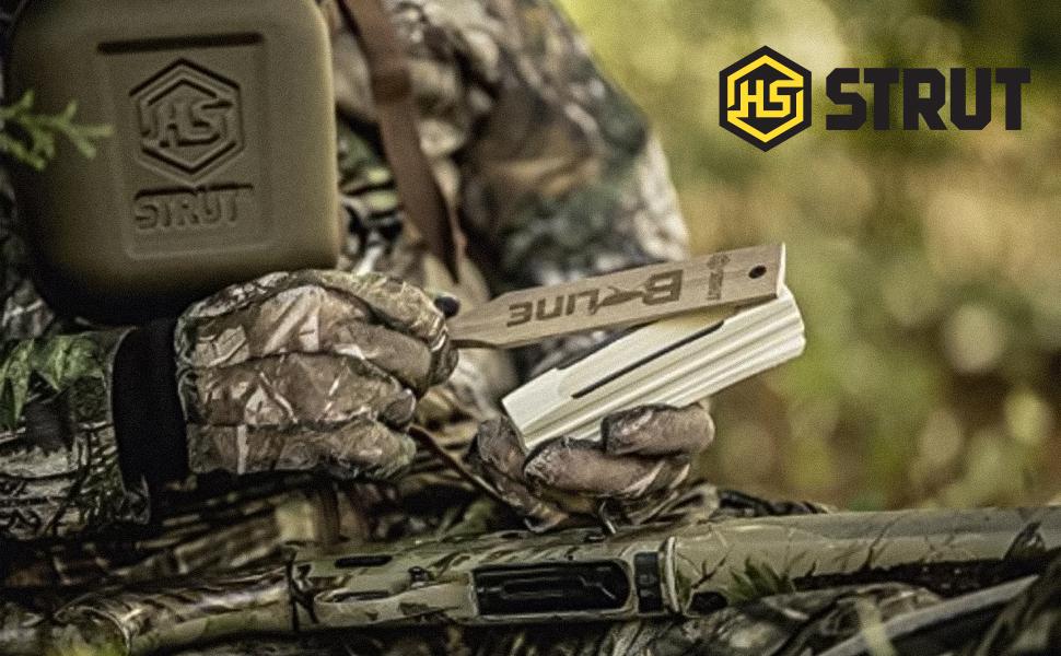 HUNTERS SPECIALTIES Strut Turkey Tail & Beard Mounting Kit - Durable Easy To Assemble Trophy Mount Kit With Hardware Included