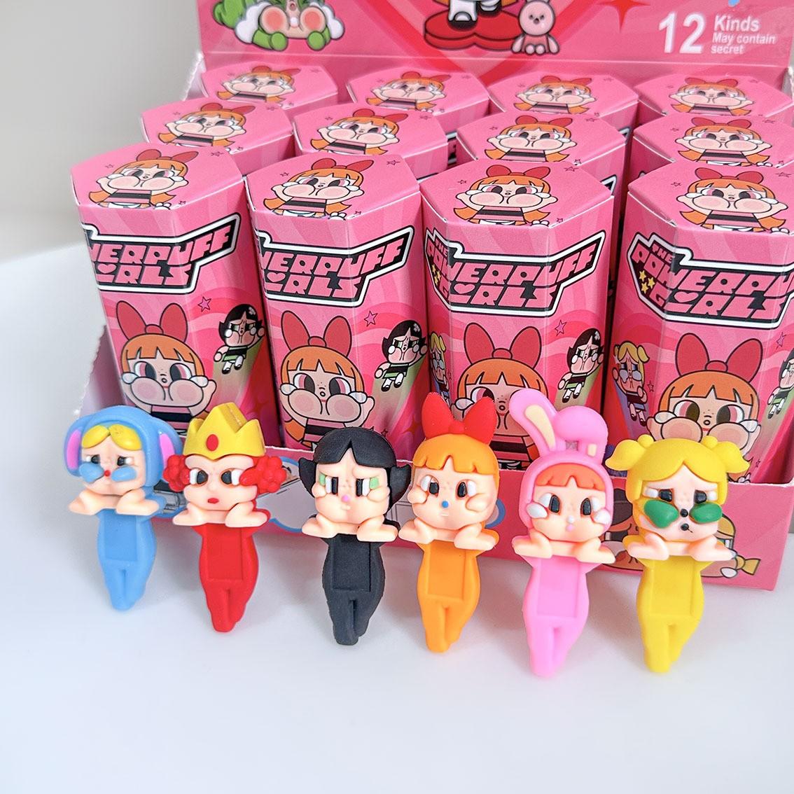 Random 1pc Crying Doll Series Blind Box Keychain, Surprise Gift Collection Figure Blind Box, Party Filler, Valentine's Day, Easter Gifts