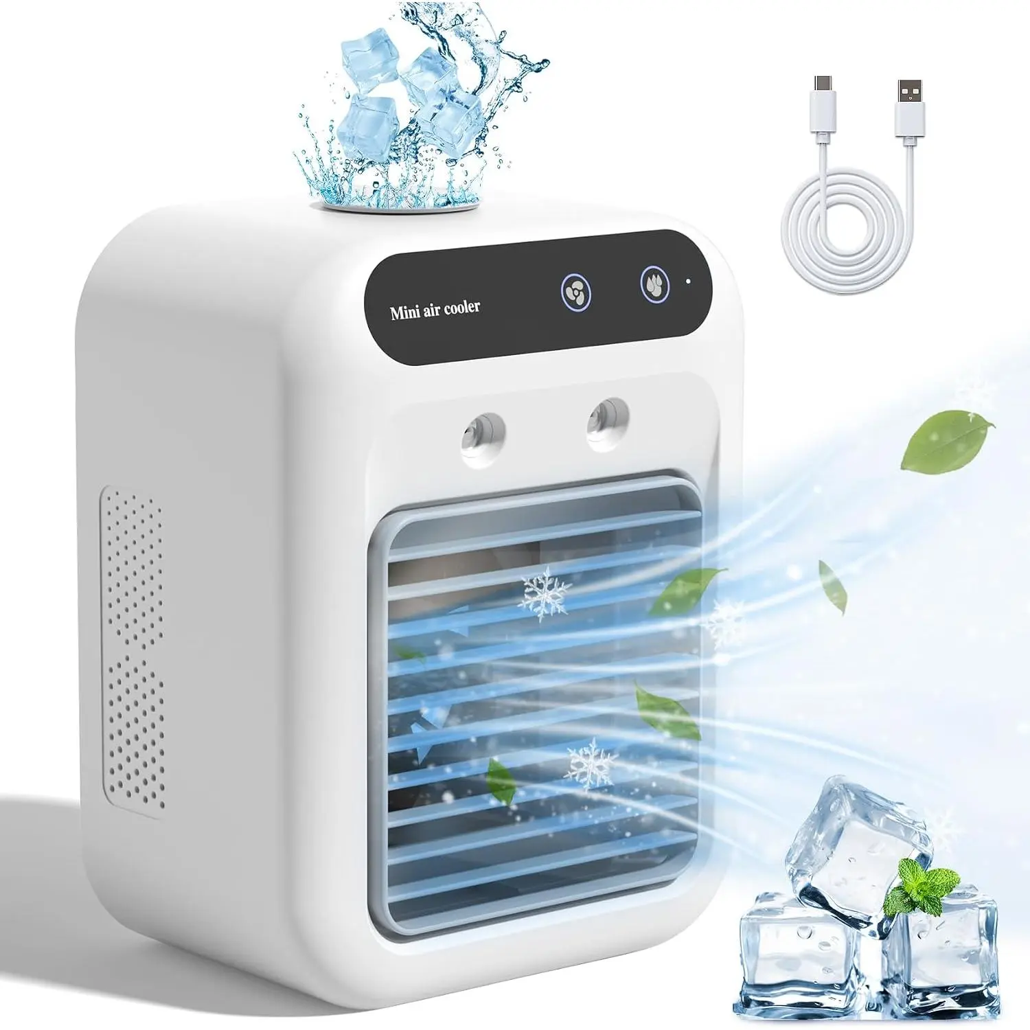 Portable AC for , 25W Rechargeable Portable Air Conditioners