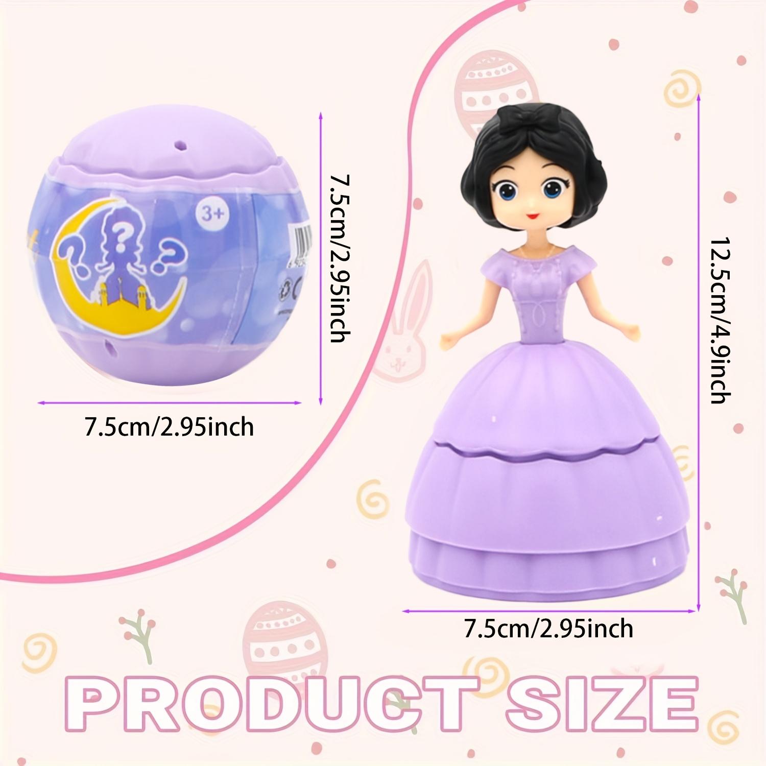 Easter Gift Set, 12 Pre-Filled Easter Eggs, Princess Toy Inside, Perfect Easter Basket Gift, Fun and Creative Easter Surprise