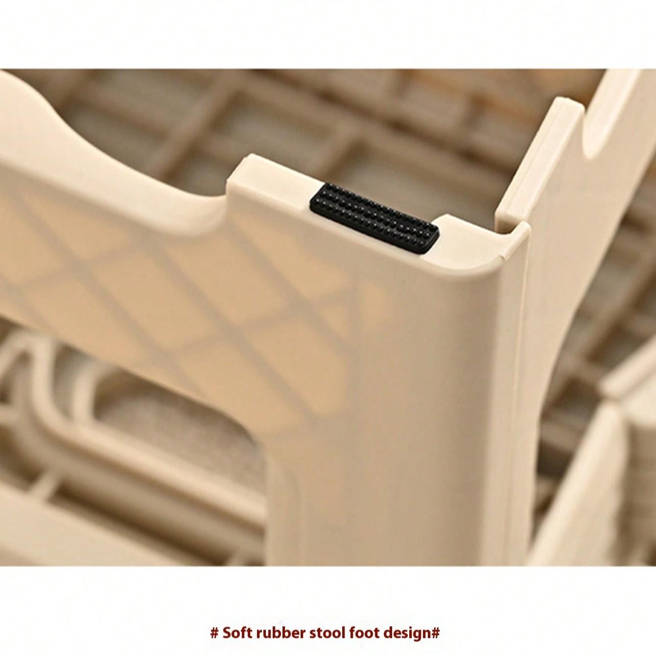 Foldable Ultra-Light Step Stool, Durable Adjustable Plastic Folding Chair, Portable Outdoor Travel Fishing Seat, Home Use Small Bench