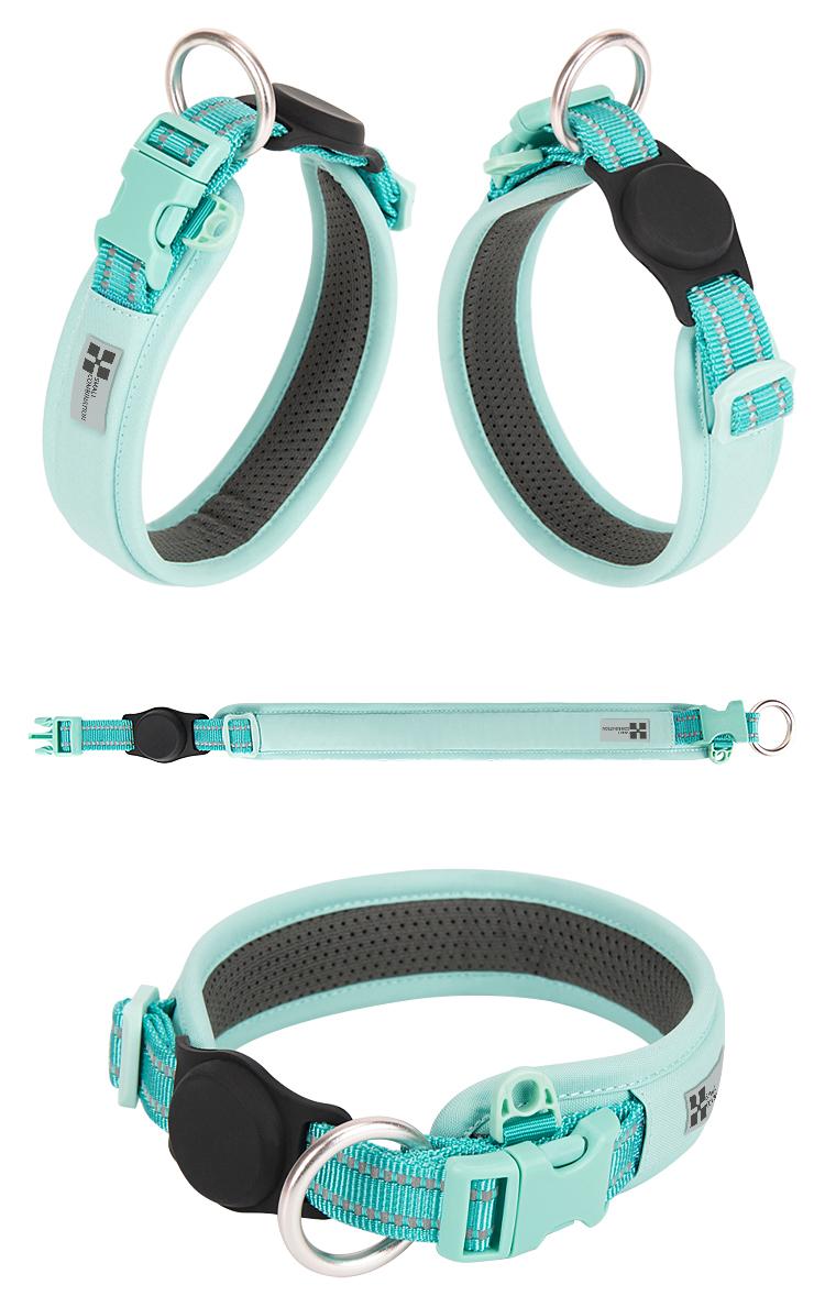 Adjustable Airtag Dog Collar Breakaway with ,Reflective with Dog Collar Airtag Holder,for Small, Medium & Large Dogs,Pet Supplies,Accessories,Gifts(No AirTag included)