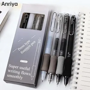 Premium Alloy Clamp Signature Writing Tool, Moody Custom Stylish Stationery, Ergonomic Cloud Soft Handle, Ideal School Season Present for Classmates, Smooth Daily School Writing Instrument