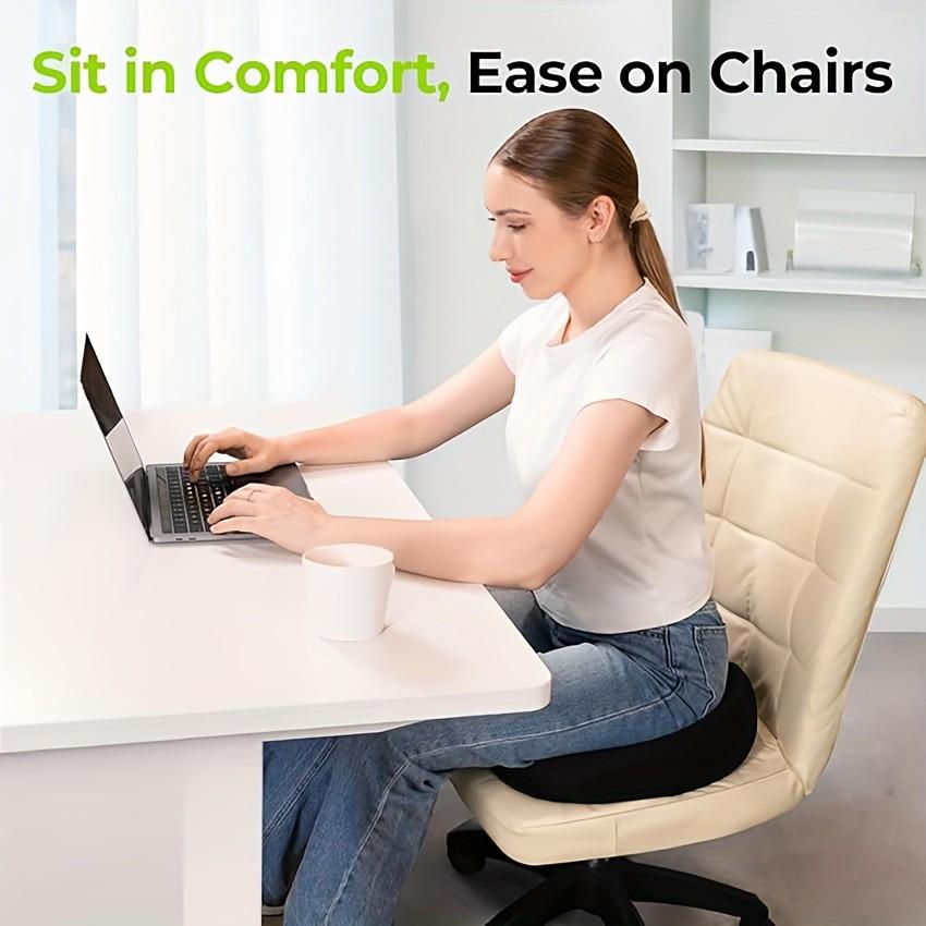 Innovative Donut Pillow Hemorrhoid Scientific Center Hole Tailbone Cutout, Donut Seat Cushion for Tailbone, Sciatic Nerve Pain, Post-Surgery Sitting