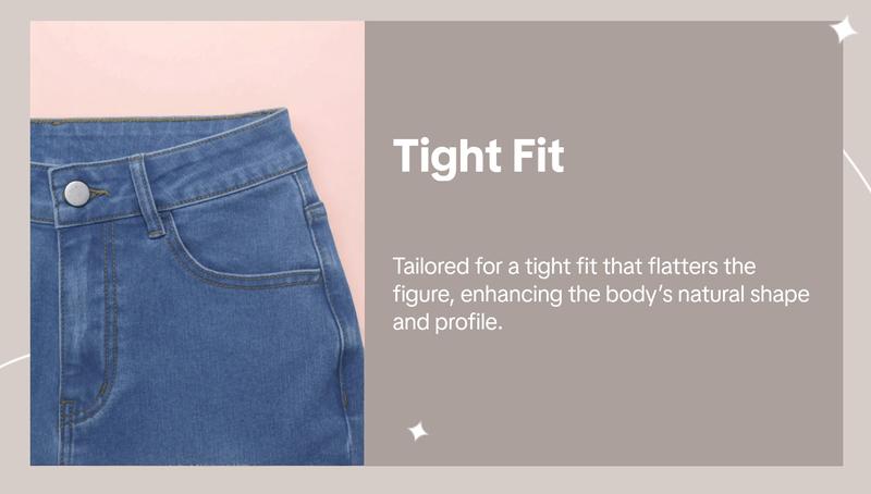 GILIPUR Y2K Women's Plain Flare Leg Jeans, Casual Button Fly Pocket Bell Bottom Denim for Daily Wear, Ladies Bottoms for All Seasons