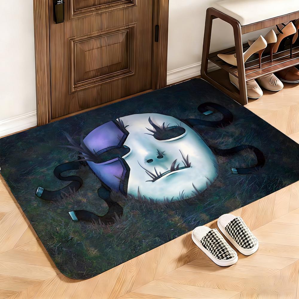 Horror Sally Face Floor Mat This soft flannel mat provides a cozy Soft flannel mat with quick water absorption, non-slip and durable. Easy to clean, ideal for bathroom and entryway use.