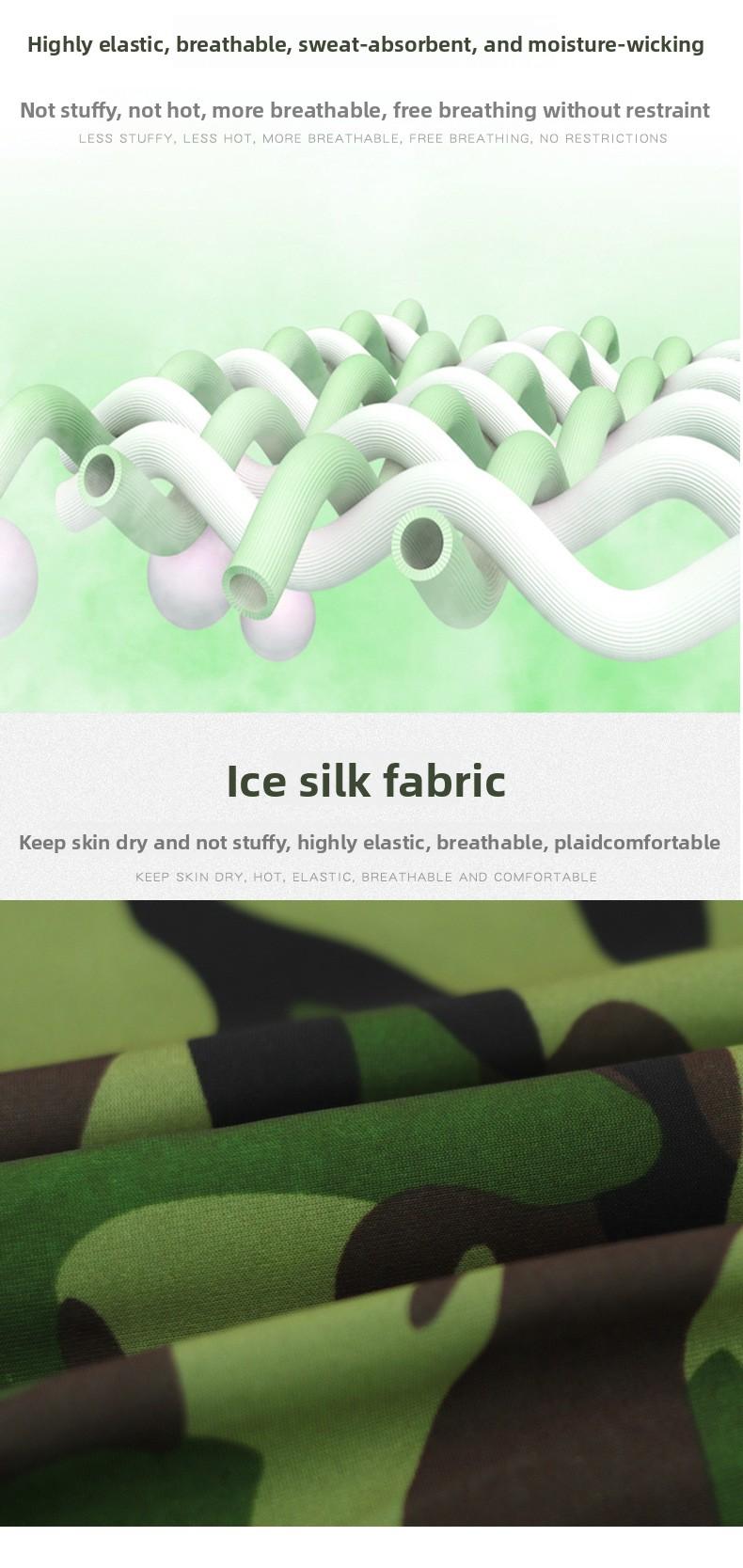 Ice silk printed hat, outdoor cycling hood, face mask, breathable liner, bicycle mask, hood hat