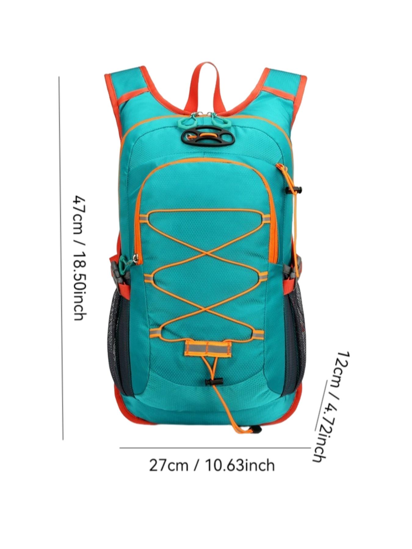 Outdoor Multifunctional Cycling Backpack, Waterproof Durable, Breathable Mesh Back Design, Suitable for Mountain Biking Hiking Running