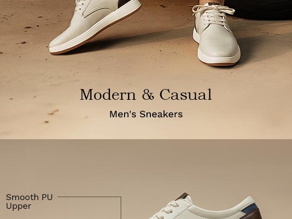 Bruno Marc Men's Lightweight Smart Casual Sneakers