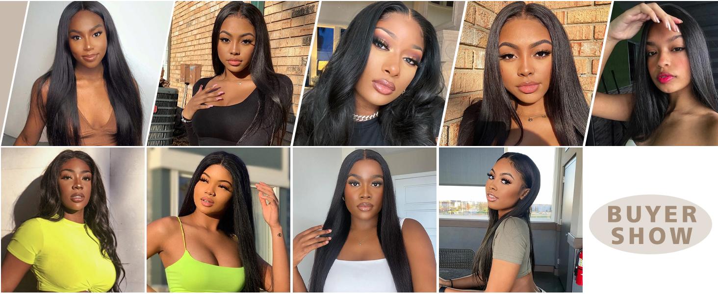 Karlami Hair Burmese Curly Bundles with Spriral End 3c4a Quick Weave Pixie Curly Bundles Human Hair 14-30inch Loose Deep Wave 100% Virgin Body Wave Bundles Sew in Extension Straight Bundles with 5x5 Closure Human Hair Bundles for Women Natural Black