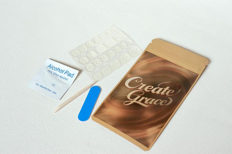 Create Grace French Paris Square Collection hand drawn 10PCS Handmade PressOn Nails REUSABLE Gel/Acrylic  2025